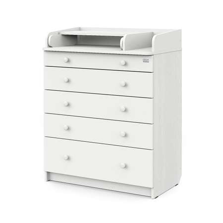 Комод пеленальный Aton Maks ясень тронхейм-белый