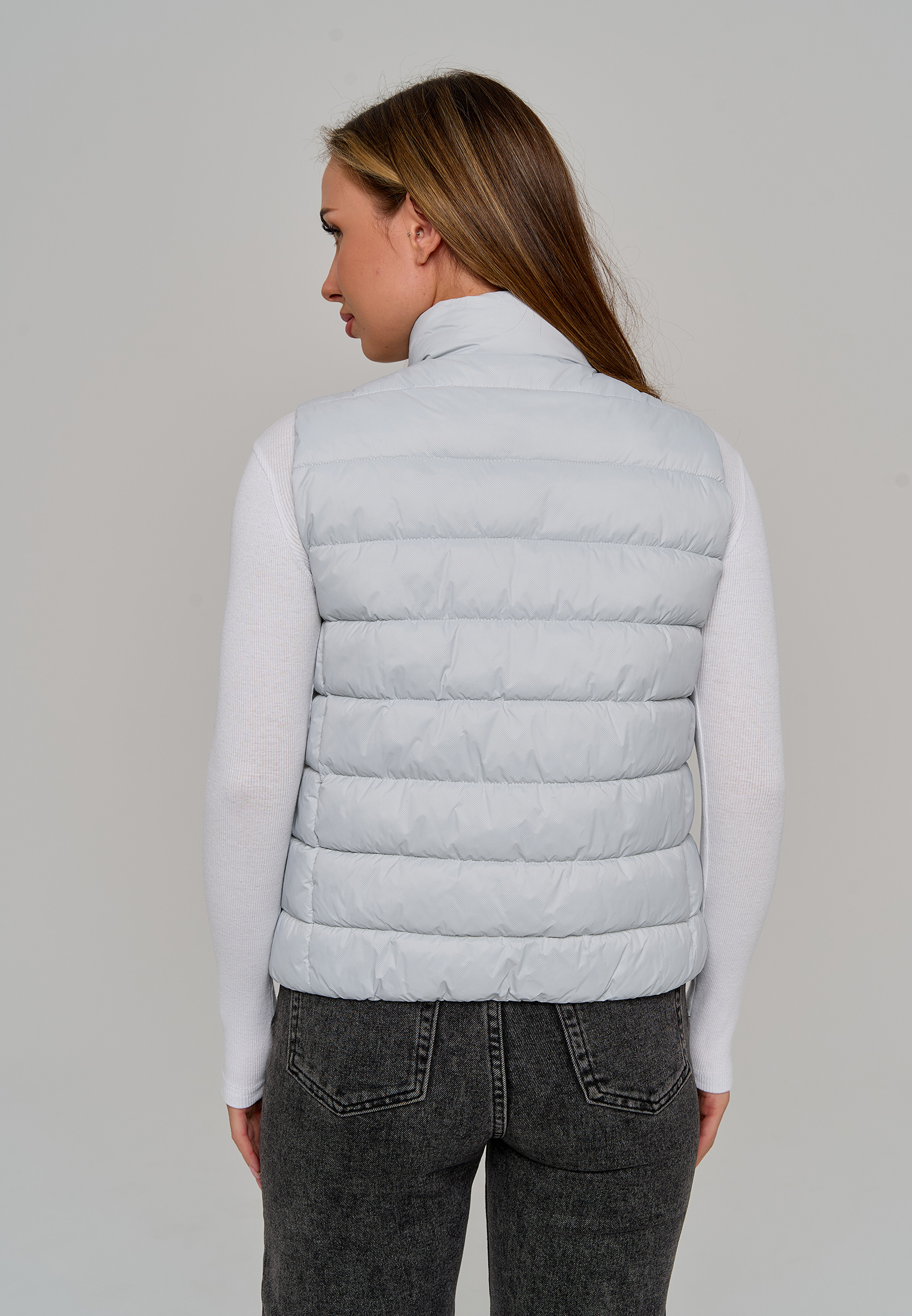 Жилет Stylish AMADEO AV-8508-белый - фото 3