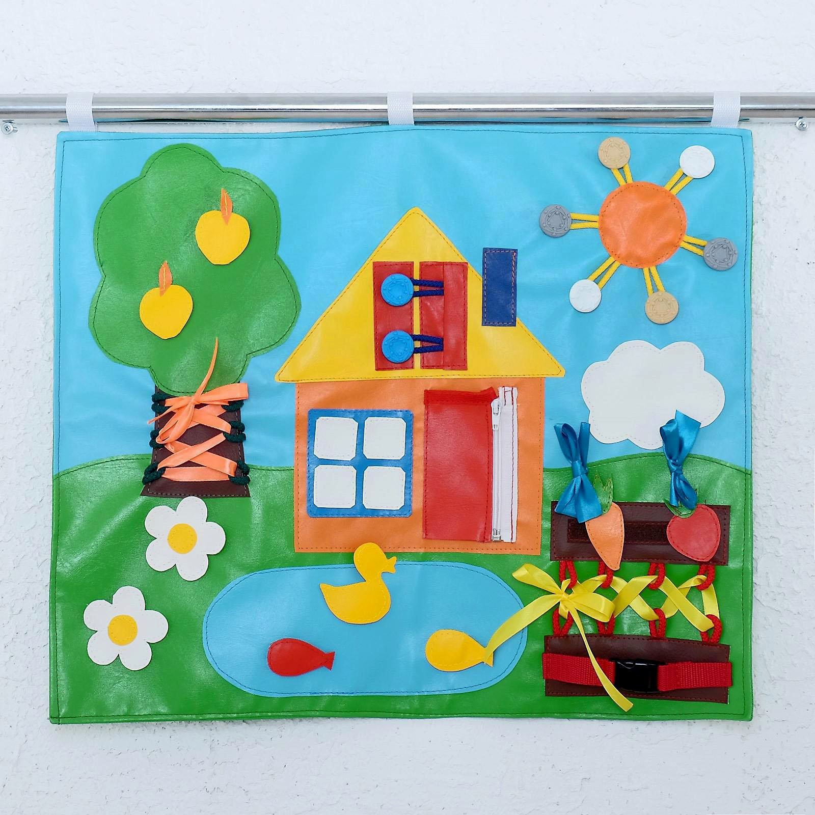 Игрушка IQ-ZABIAKA бизиборд - фото 9