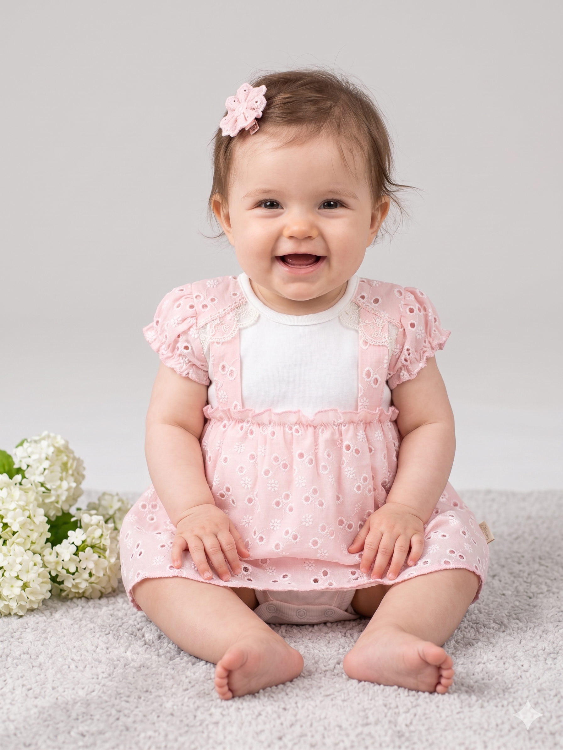 Изображение товара Боди-платье ТРИЯ для девочек 74 натуральный хлопок минимизированные швы