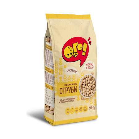 Отруби Ого! пшеничные экструдированные 200г