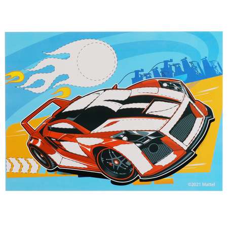 Набор для творчества МультиАРТ Hot Wheels аппликация