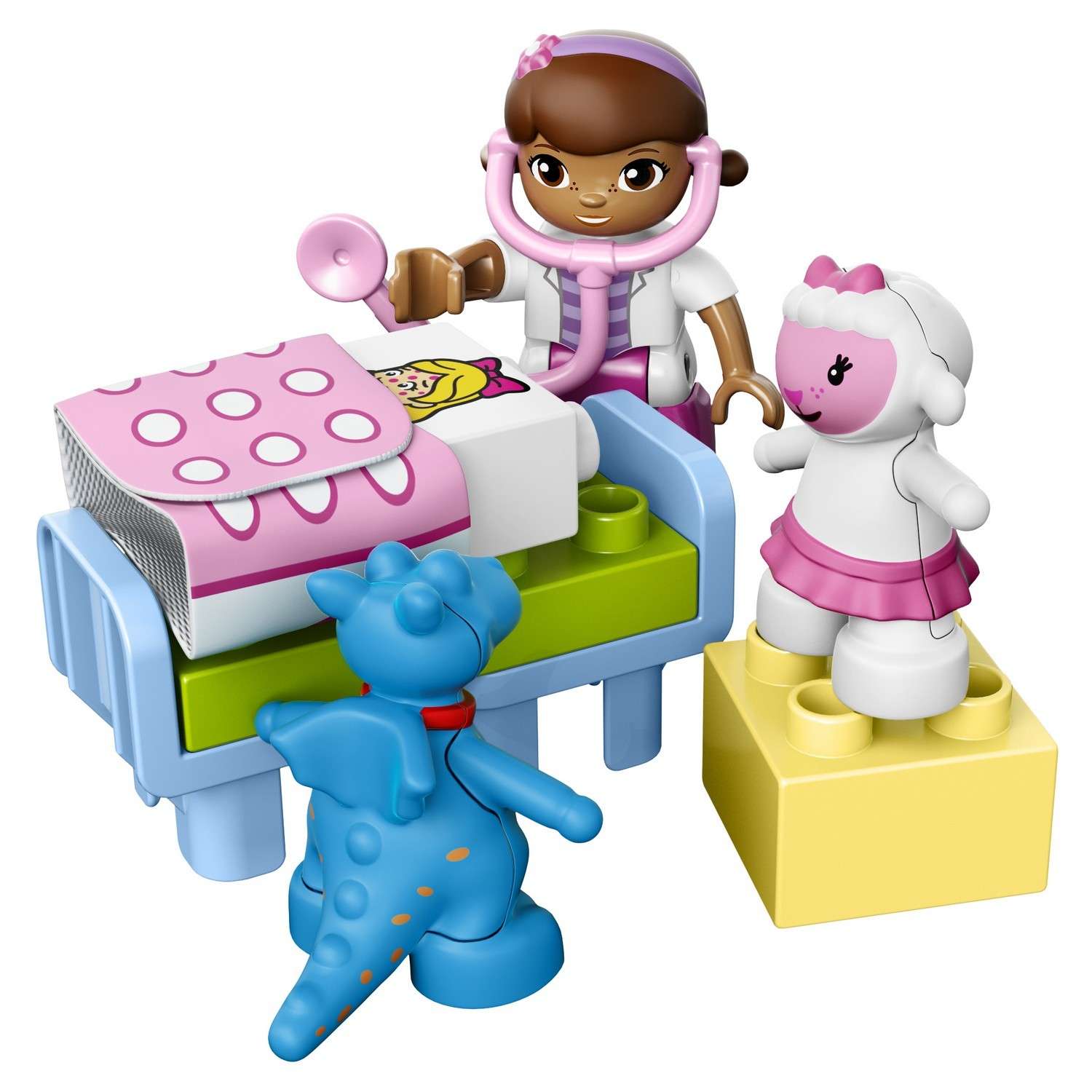 Конструктор LEGO DUPLO Больница Доктора Плюшевой блочный - фото 6