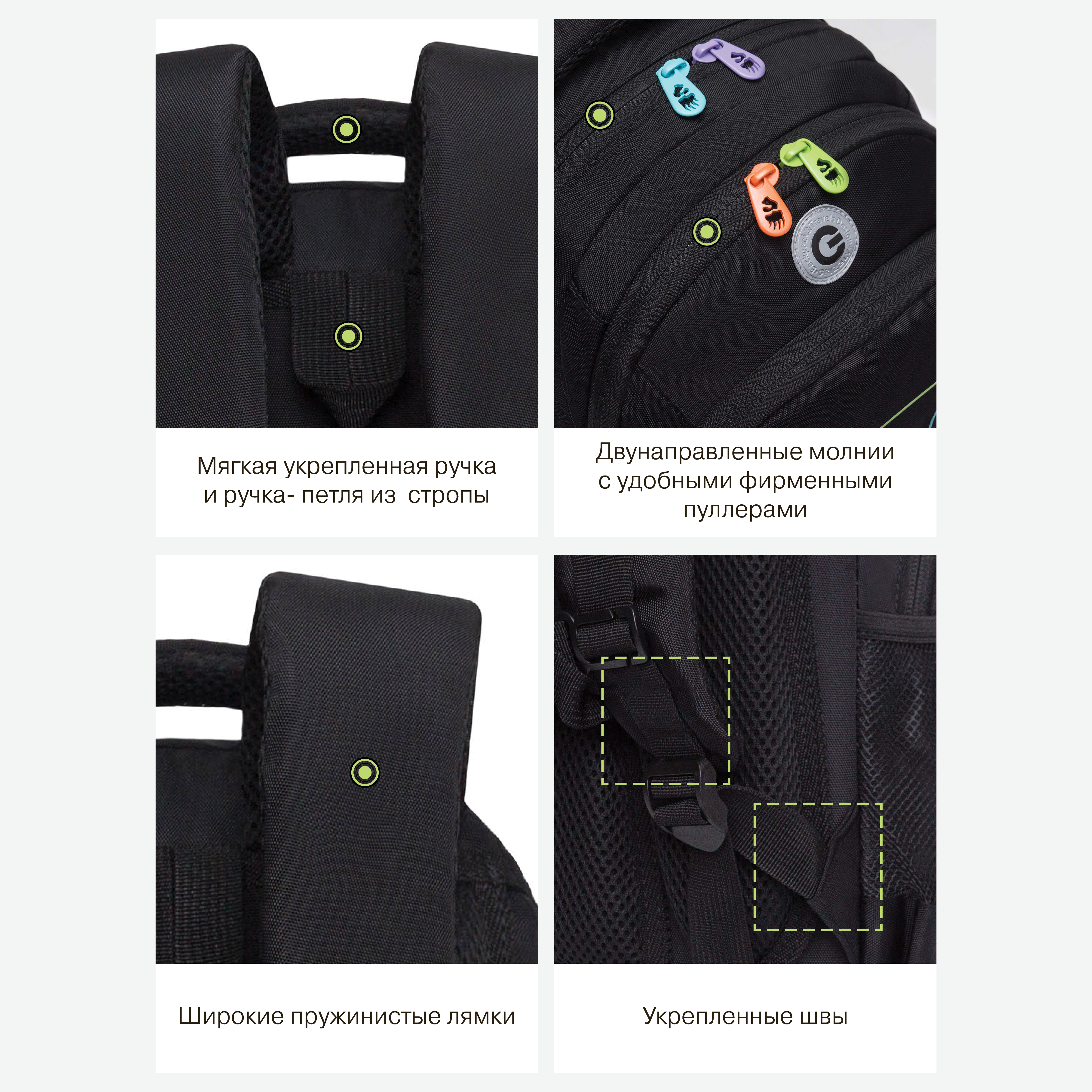 Рюкзак Grizzly для девочки - фото 11