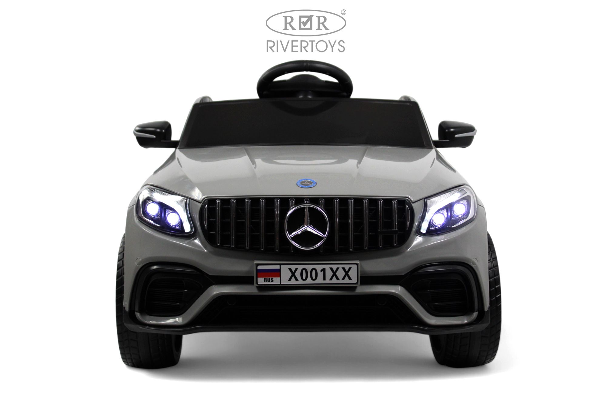 Электромобиль RIVERTOYS Mercedes X001XX-GREY С пультом ДУ - фото 19