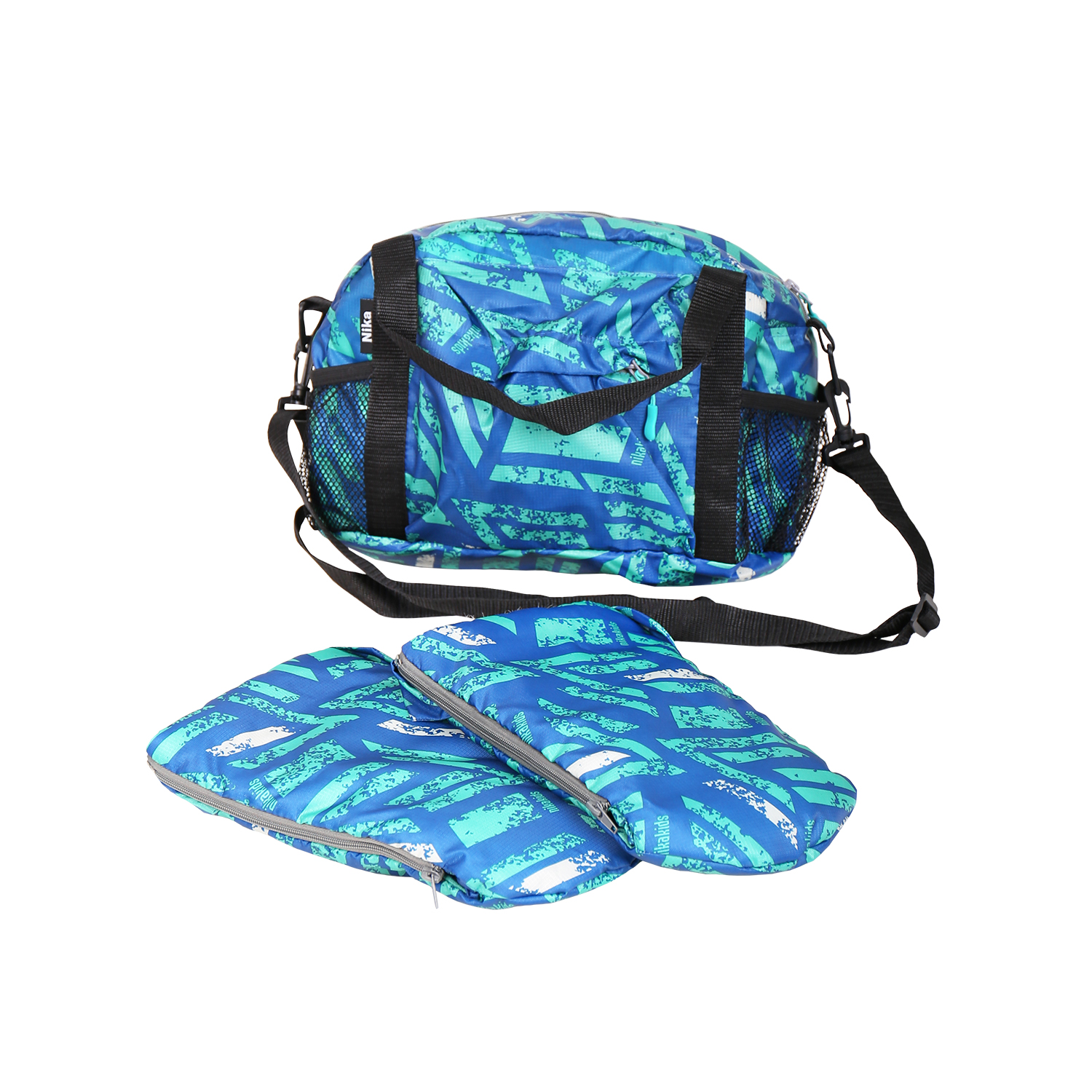 Санки-коляска Ника Синий - фото 8