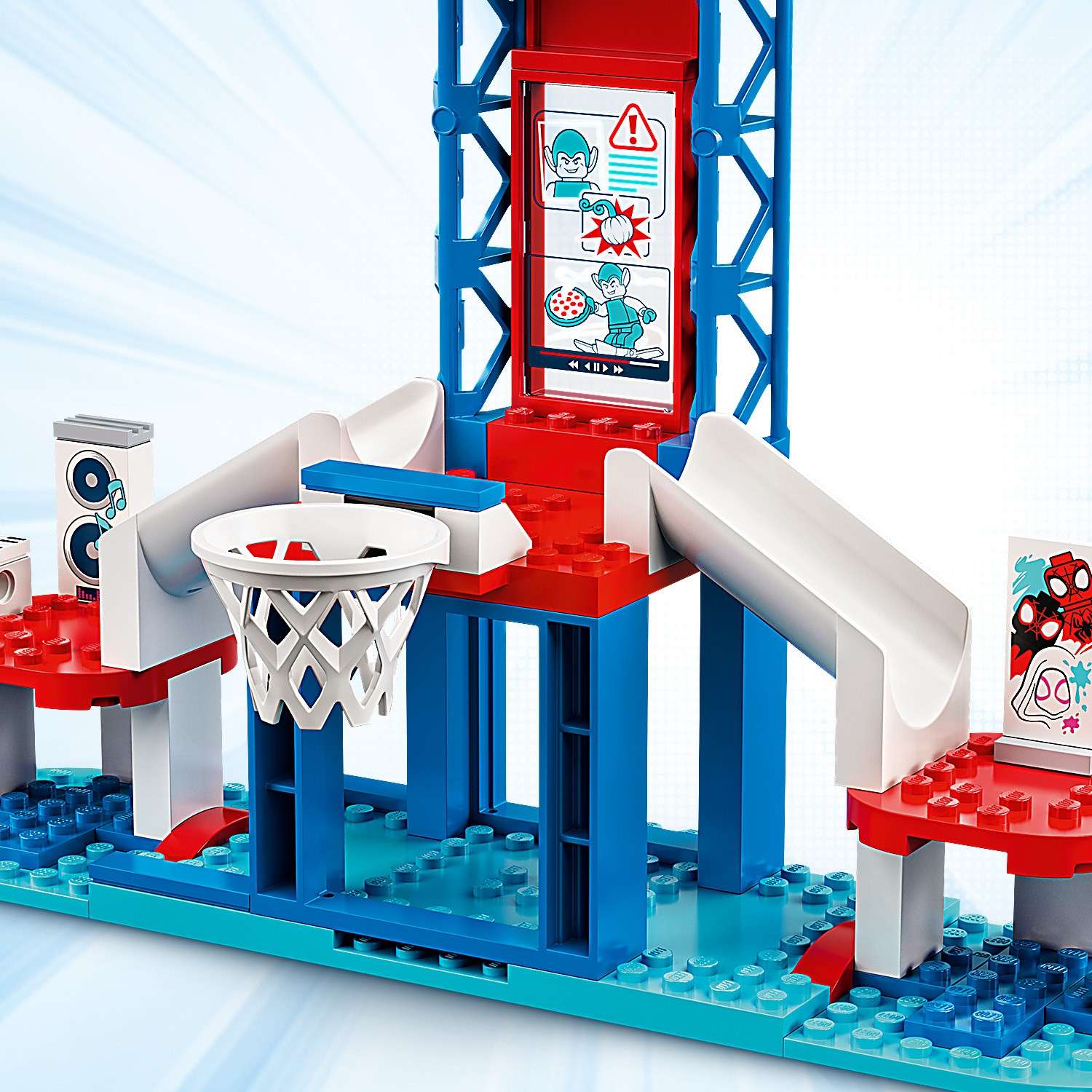 Конструктор LEGO Spidey Вечеринка в штабе блочный - фото 10