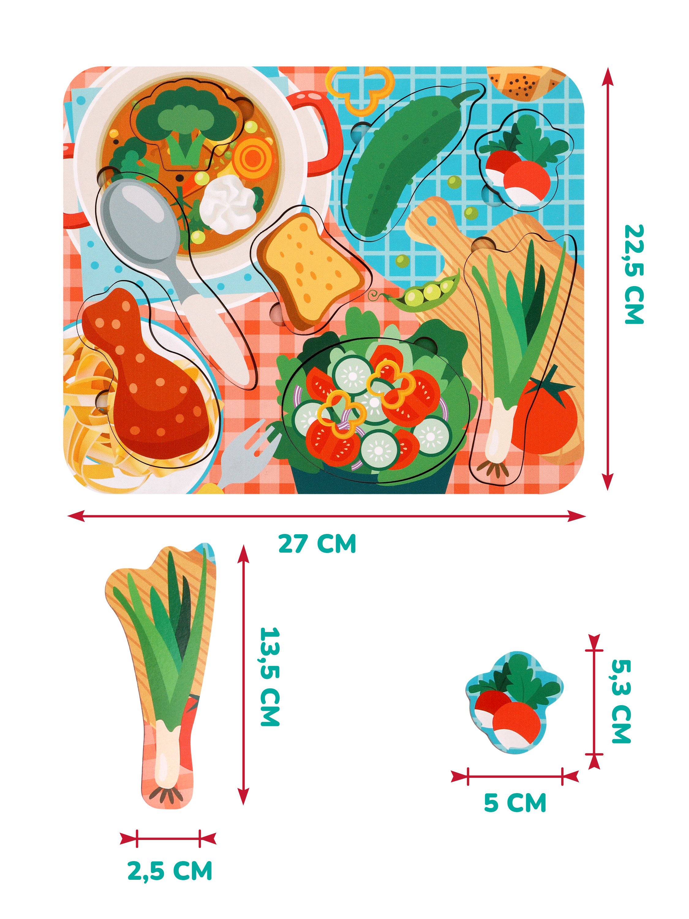 Игрушка Mapacha рамка-вкладыш - фото 7