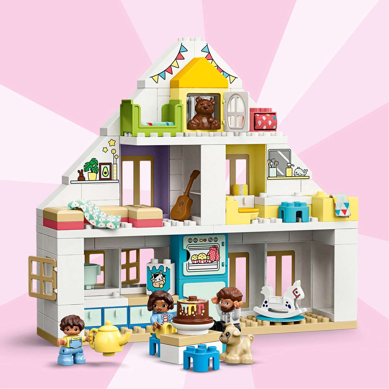 Конструктор LEGO DUPLO Town Дом модульный блочный - фото 11