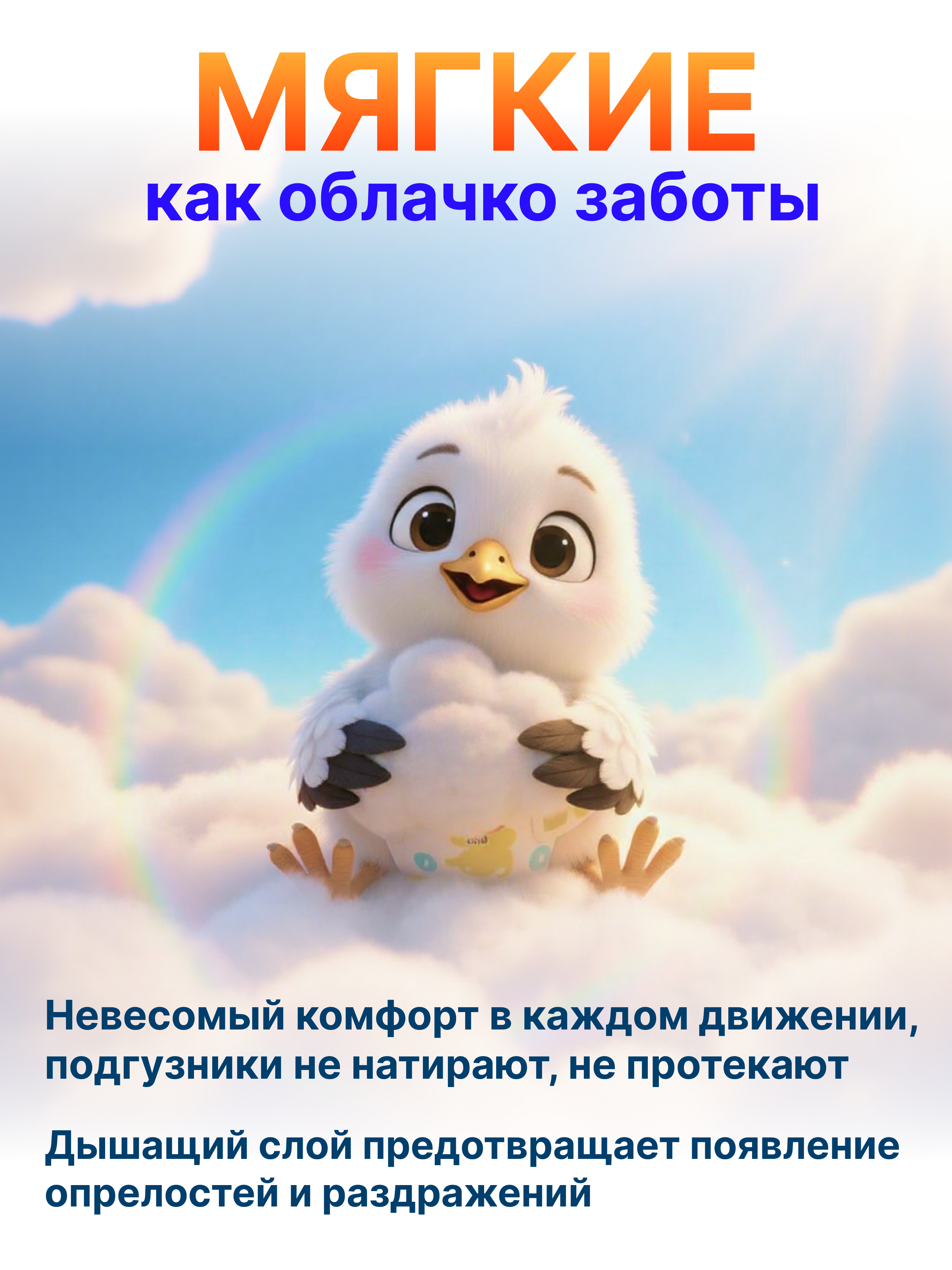 Подгузники NAO Light ультратонкие M (6-11 кг) 46 шт. - фото 2