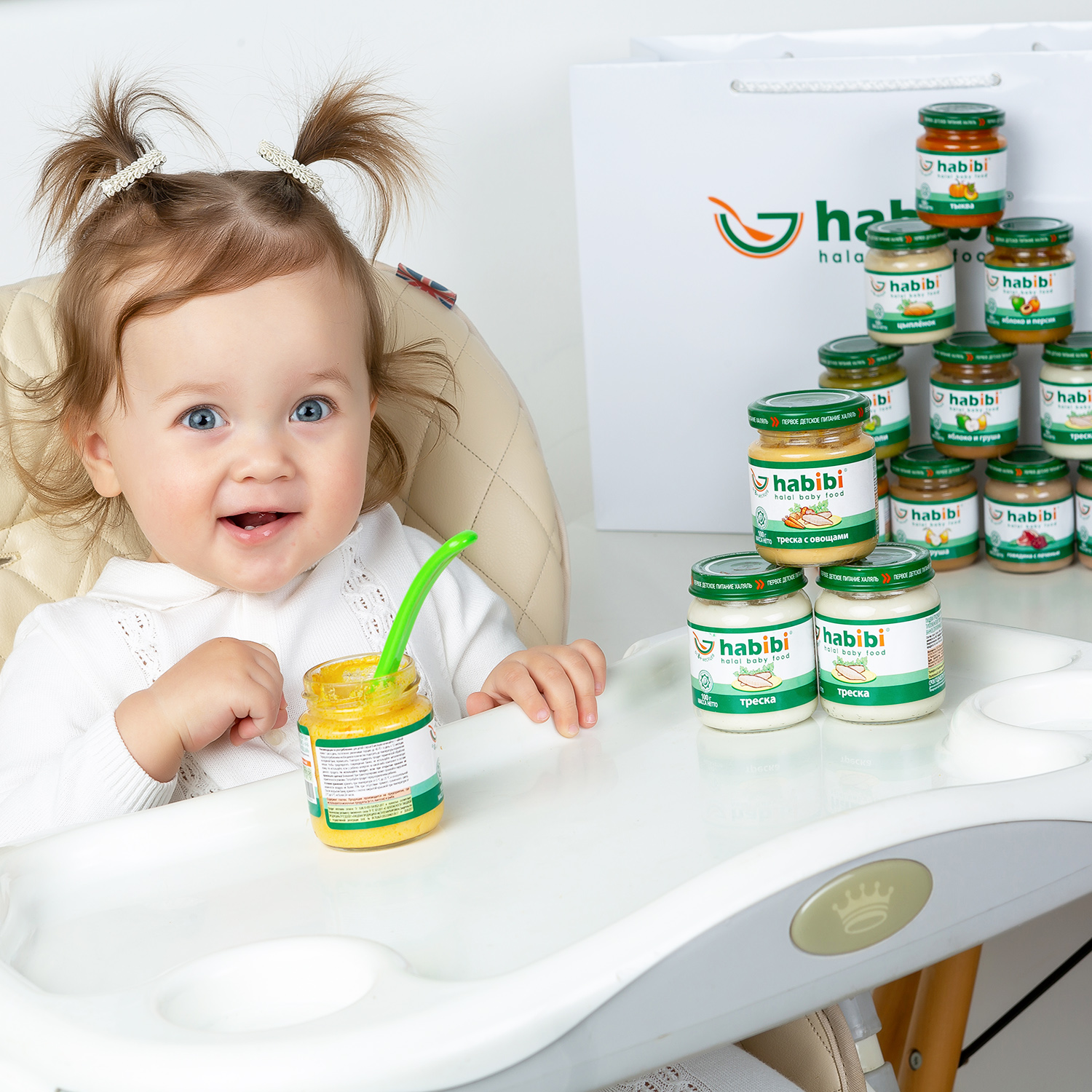 Пюре рыбное Халяль Habibi Треска с овощами упаковка 6 шт по 100 г - фото 4