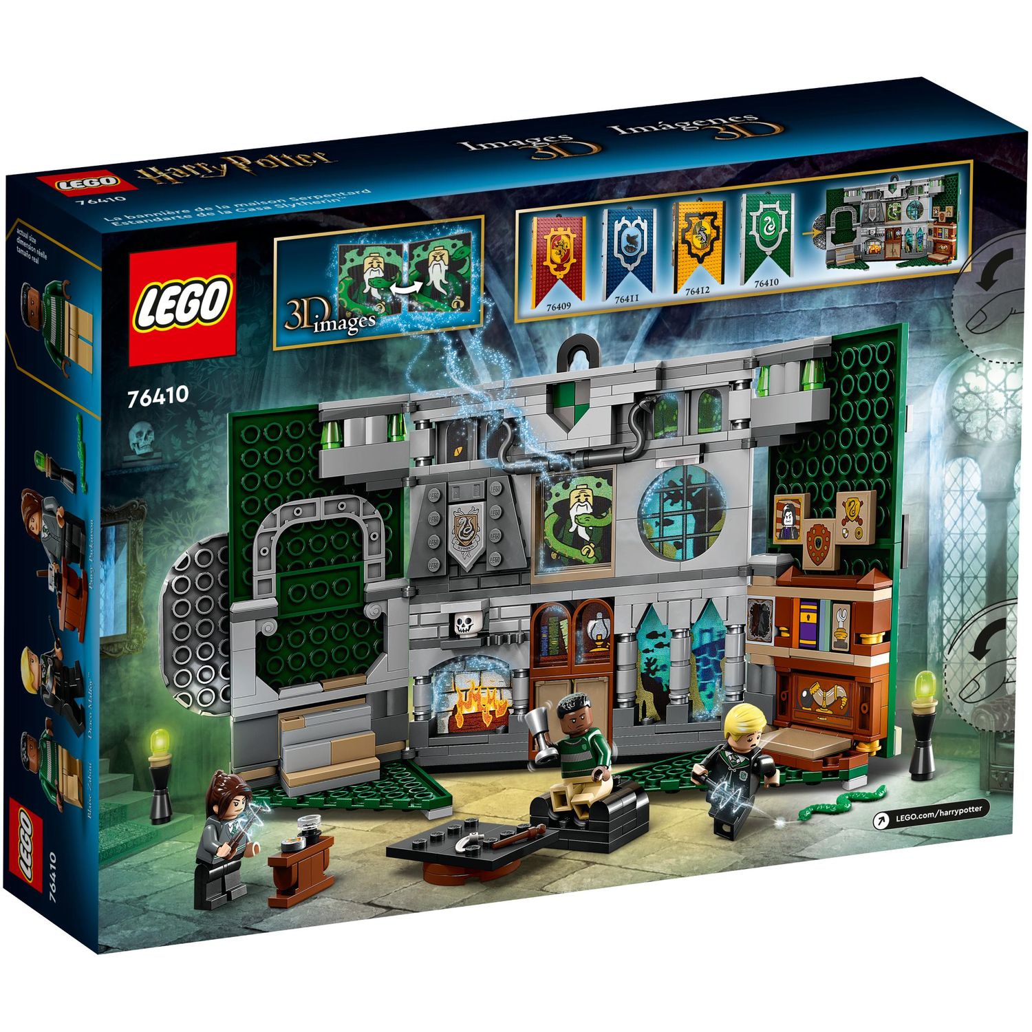 Конструктор LEGO Harry Potter Slytherin House Banner блочный - фото 3