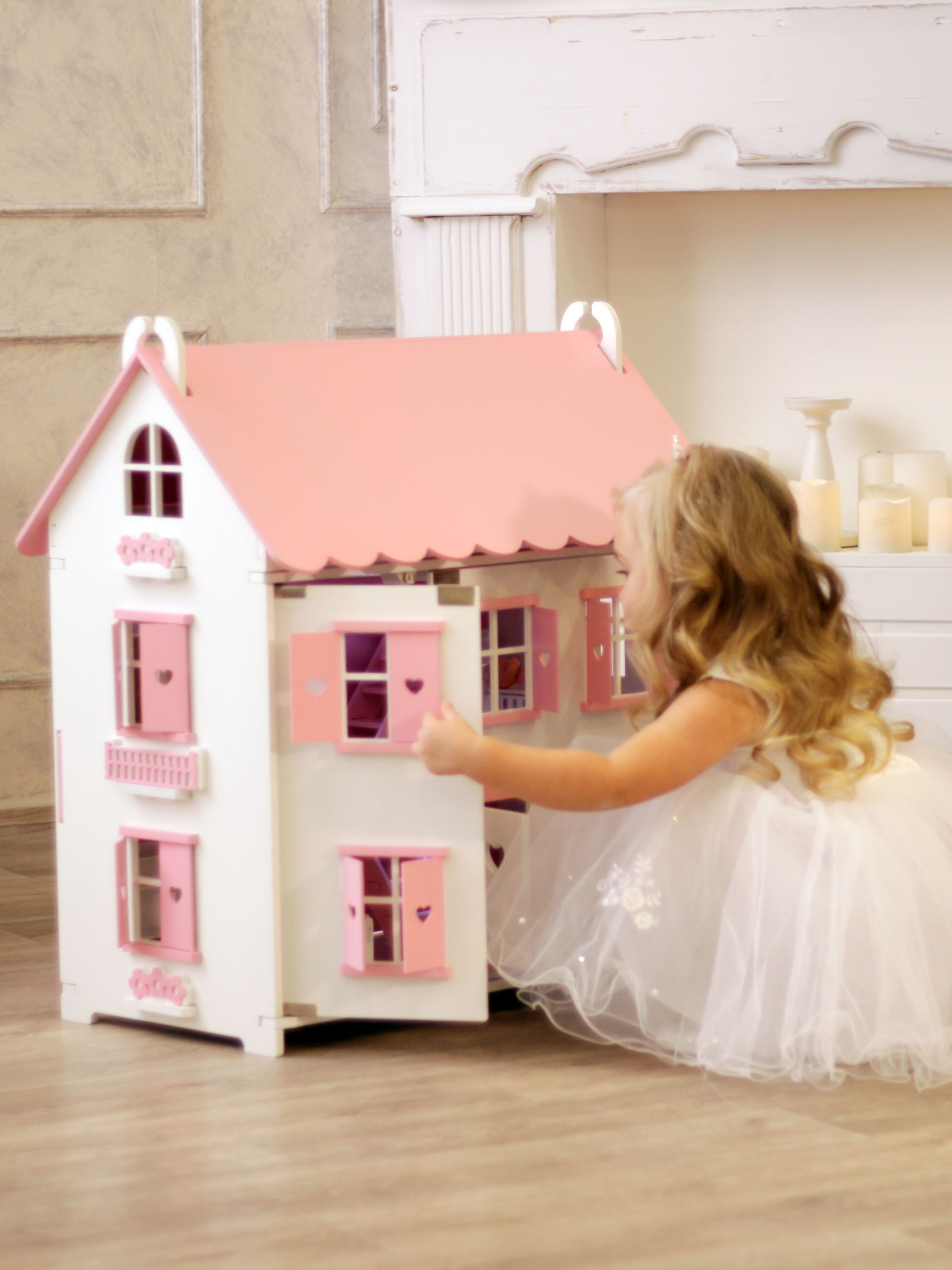 Домик для кукол LittleWoodHome 77 см 8501 - фото 2