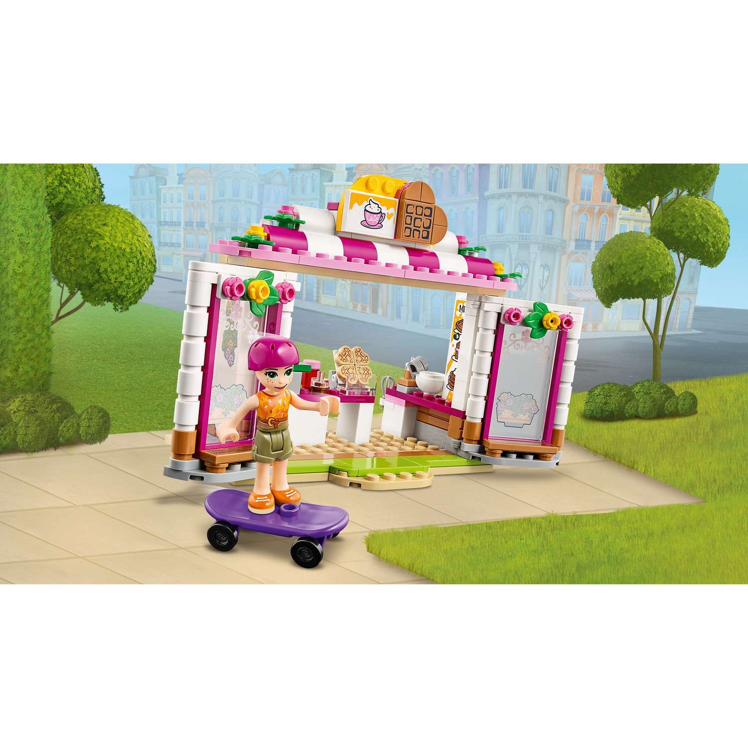 Конструктор LEGO Friends Кафе в парке Хартлейк Сити блочный - фото 13