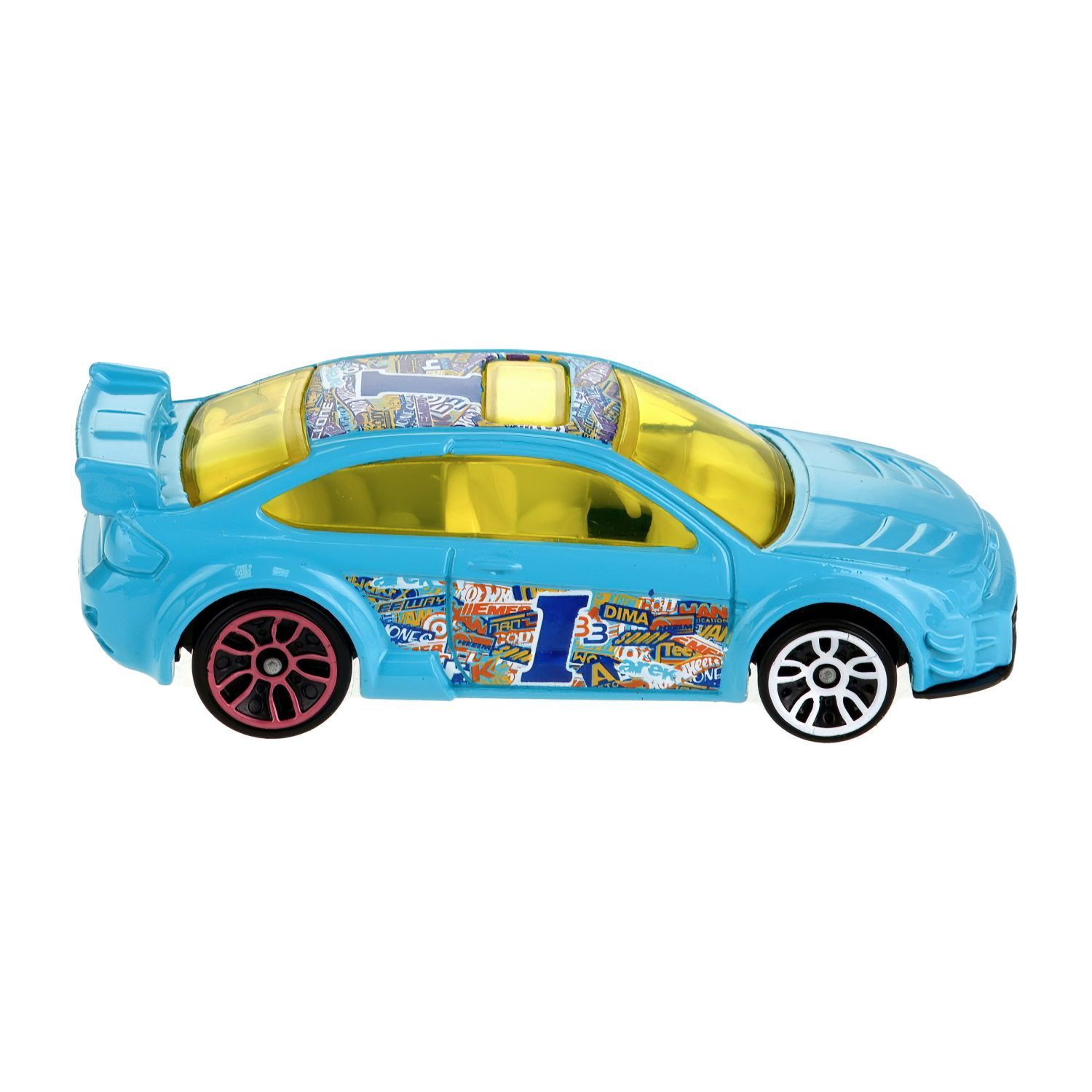Автомобиль Hot Wheels Ford Focus 08 60582 - фото 3