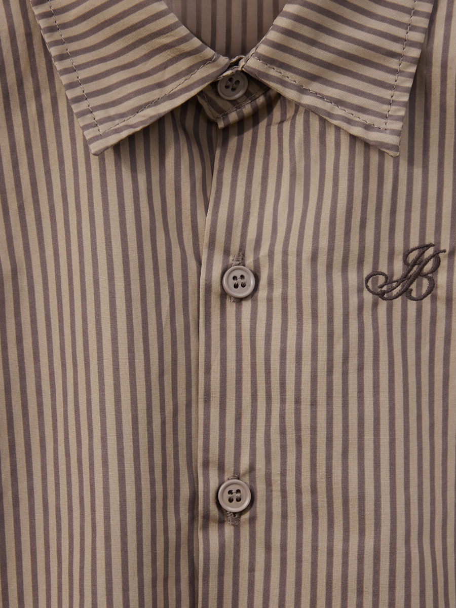 Рубашка Happy Baby 88711-1_chocolate strip - фото 4