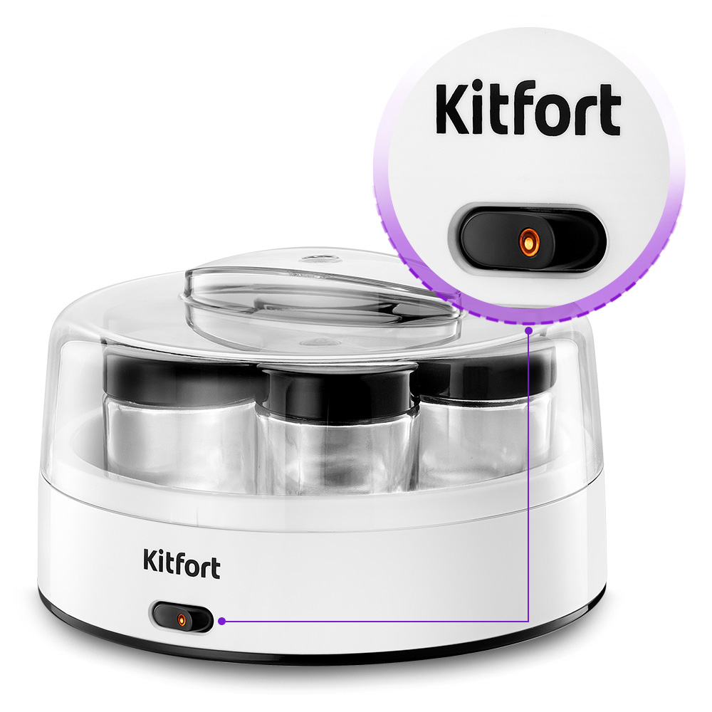 Йогуртница KITFORT КТ-6097 - фото 9