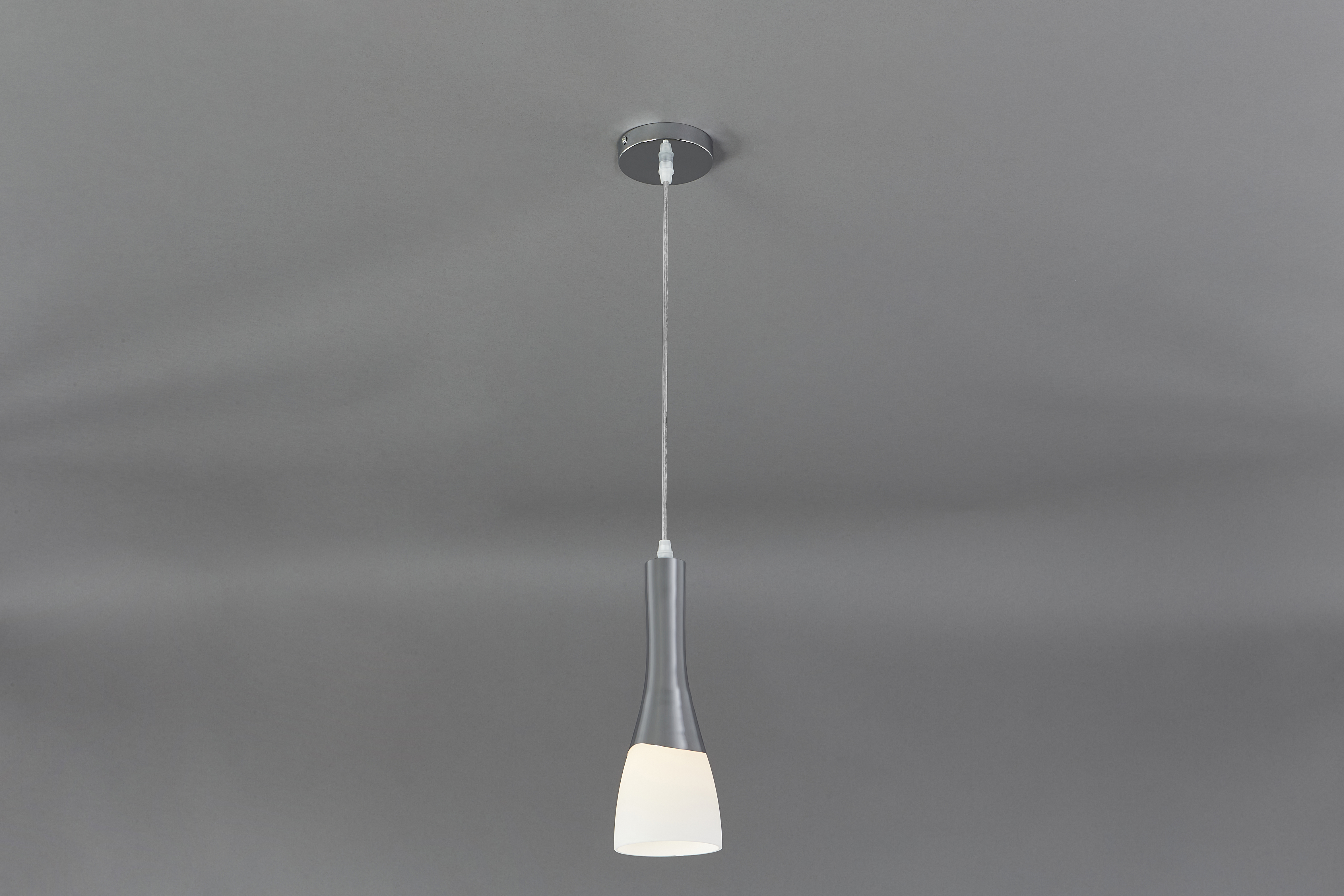 Подвесной светильник ESCADA 10167/1S E27*60W Chrome/White - фото 3