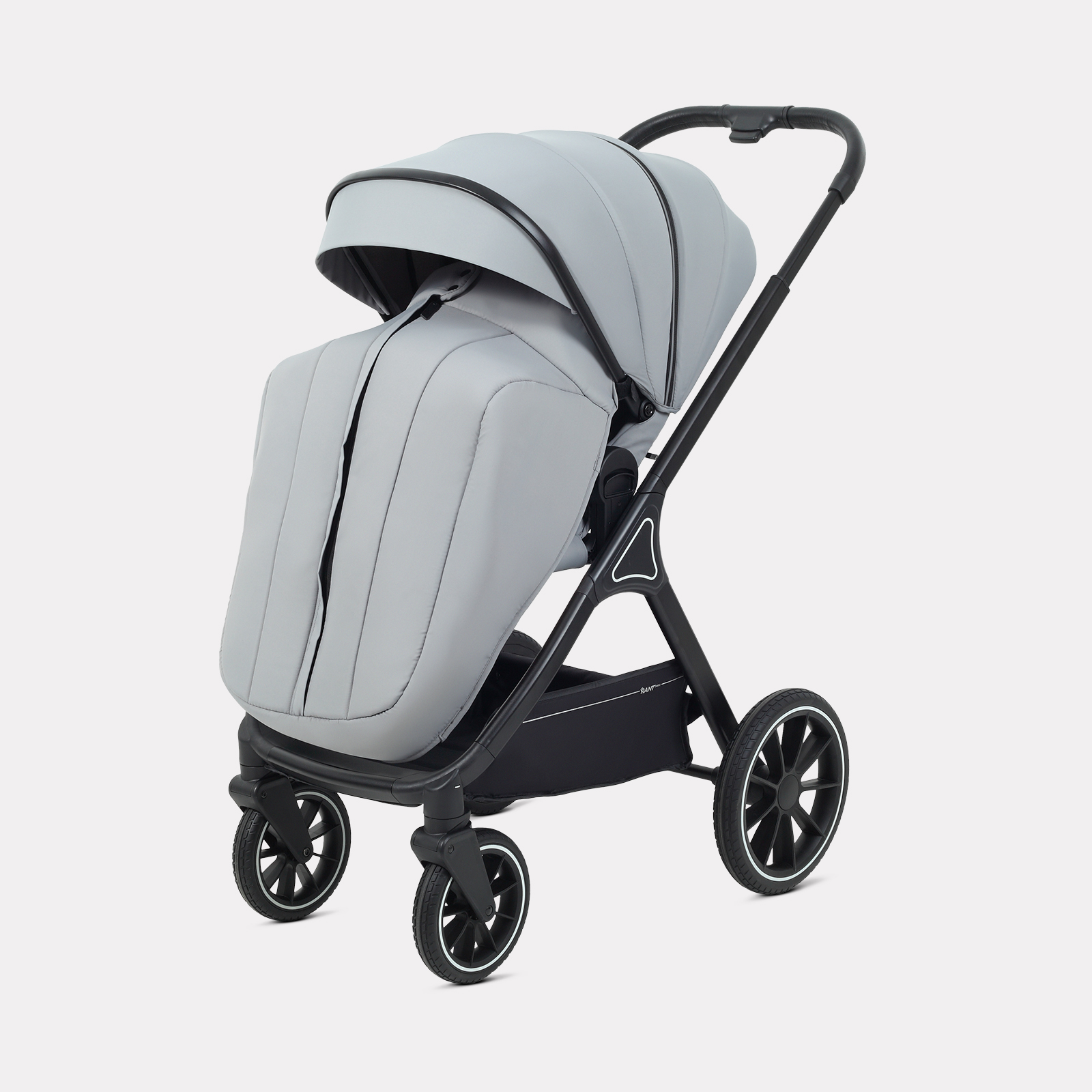 Коляска 2в1 Rant Basic Terra 2в1 серый - фото 7