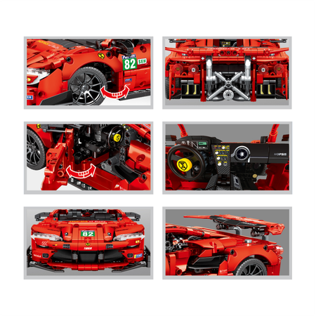 Конструктор Sembo Block Спорткар Ferrari