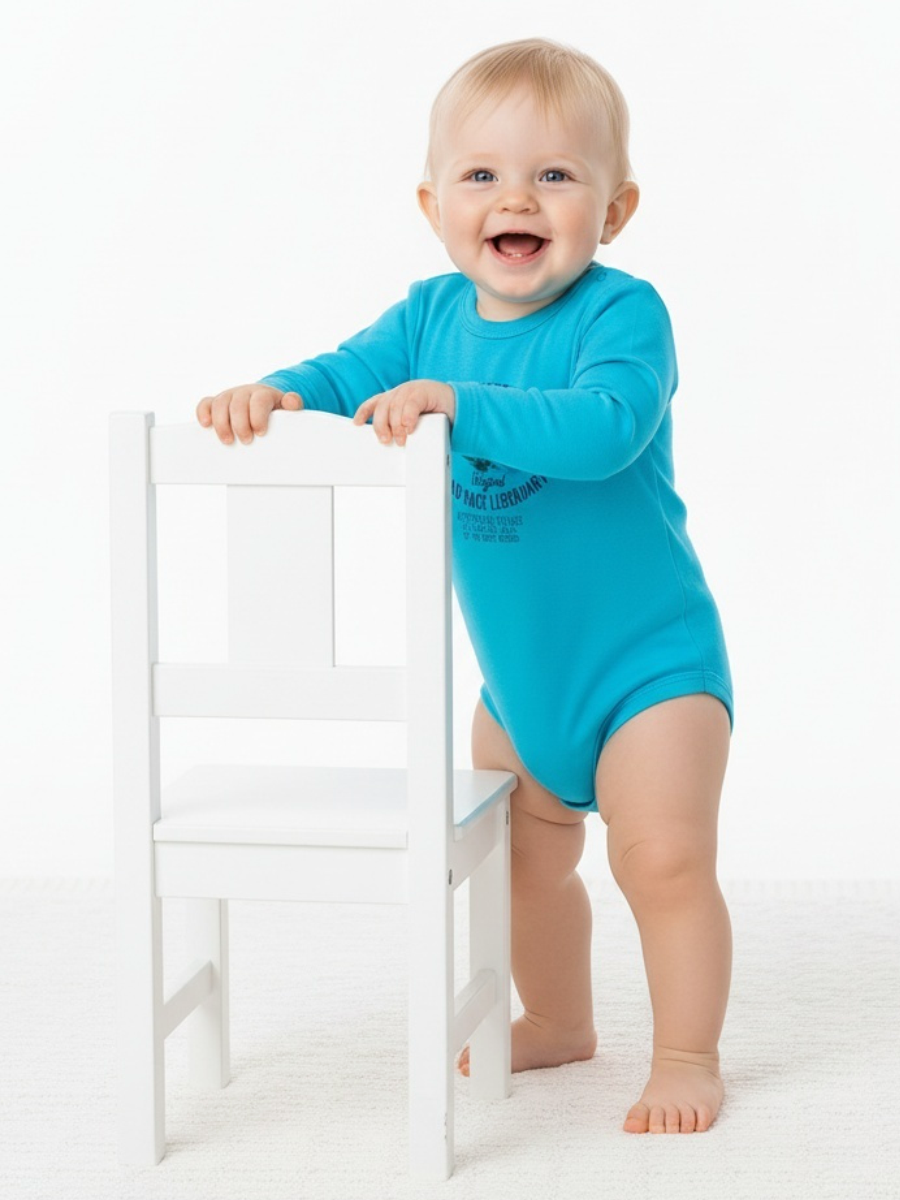 Боди Linas baby 1290-9 Голубой - фото 3