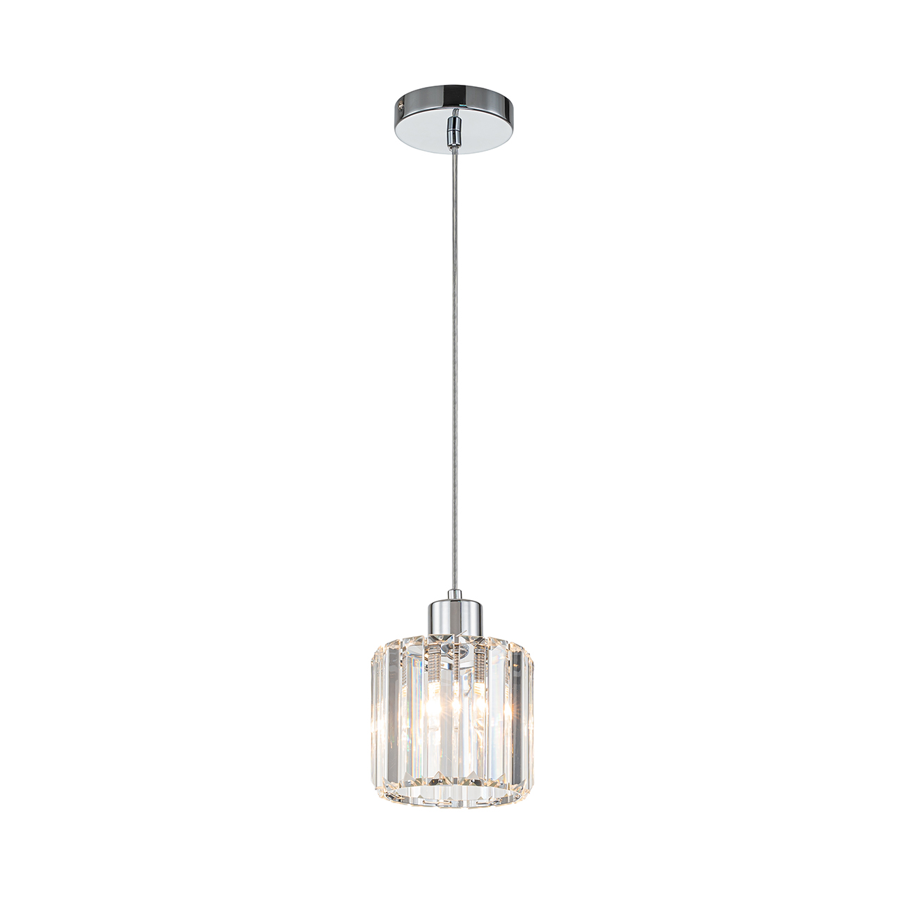 Подвесной светильник ESCADA Escada 10192/1S E27*60W Chrome - фото 1