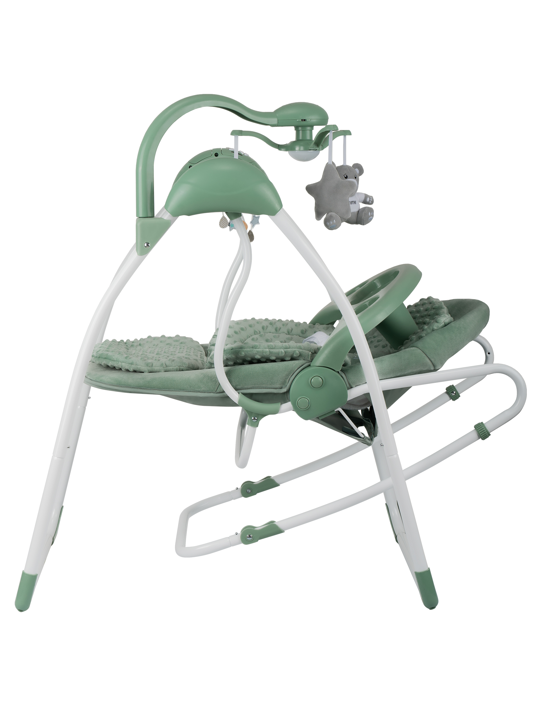 Качели Indigo Fresh зеленый-серый - фото 16