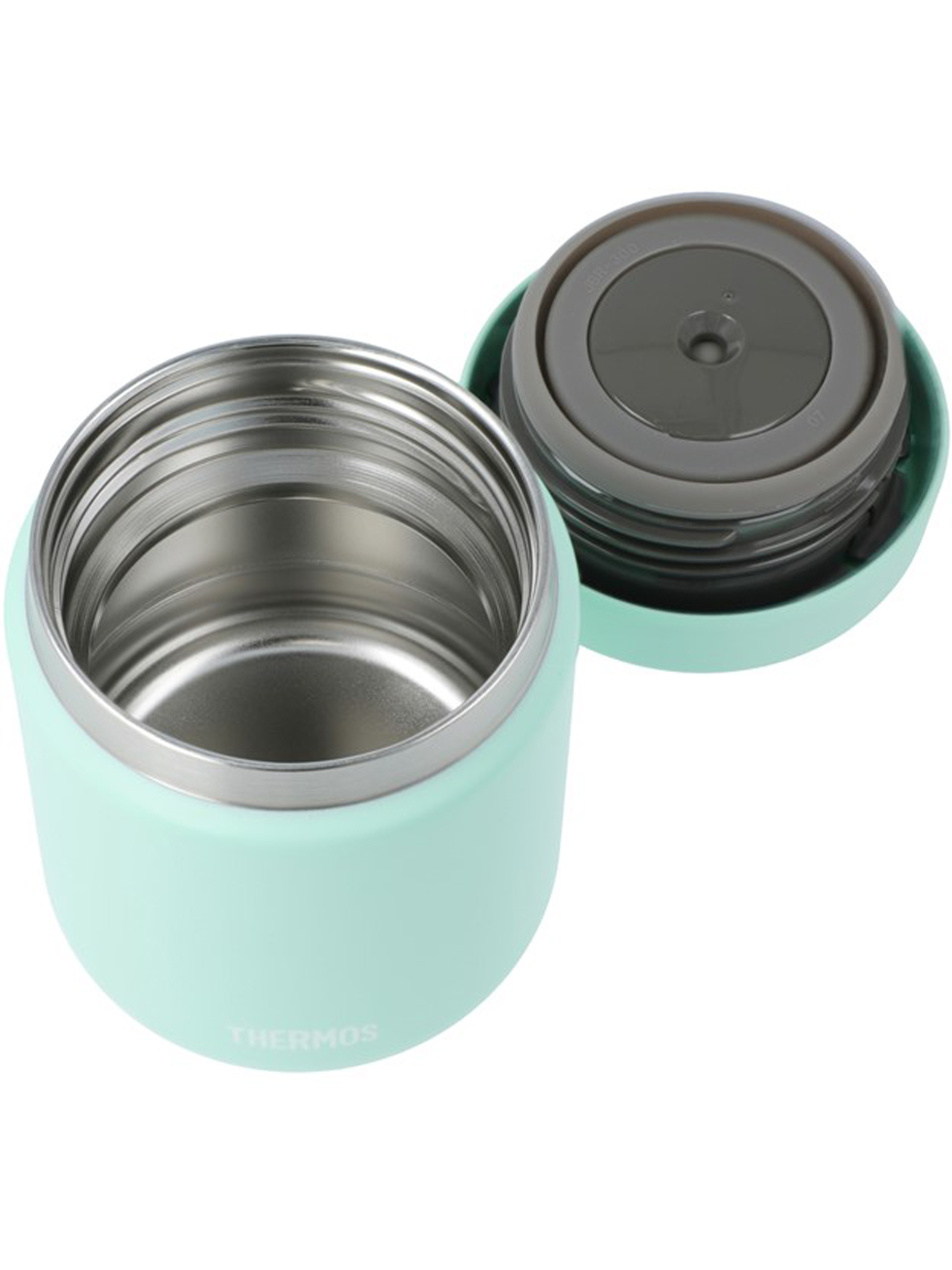 Термос для еды супа 300 мл THERMOS JBR-301 ментоловый – нержавеющая сталь герметичный тепло/холод 5/7 часов - фото 8
