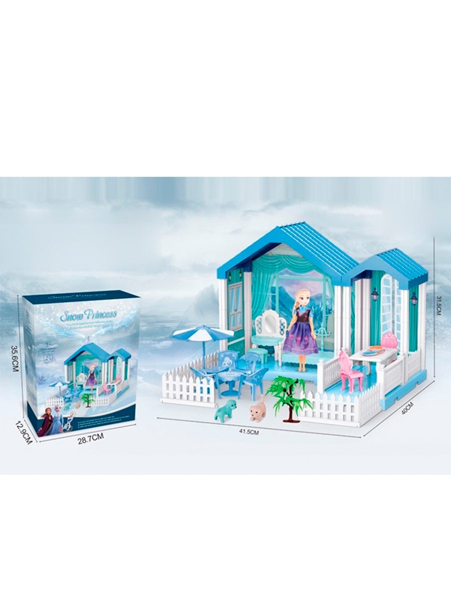 Домик для кукол SHARKTOYS с мебелью 11500011 - фото 6