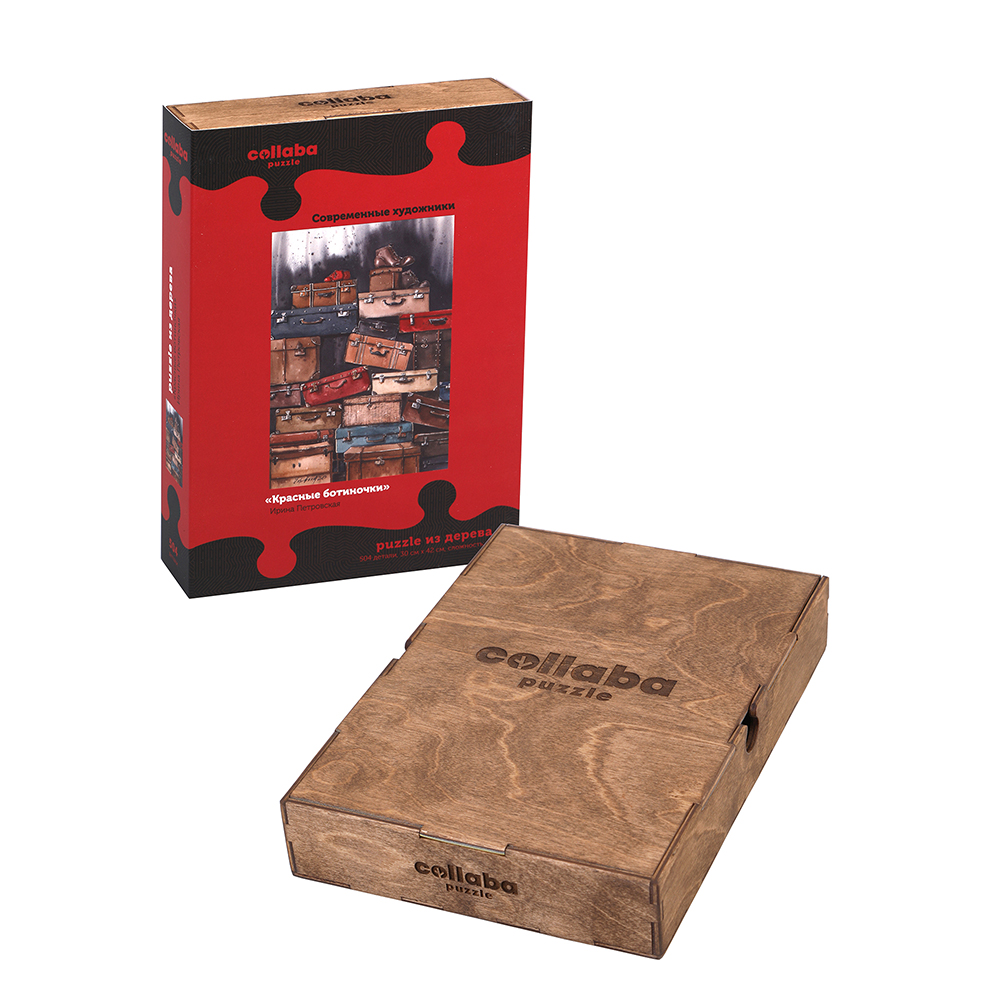 Пазл Collaba puzzle деревянный - фото 9