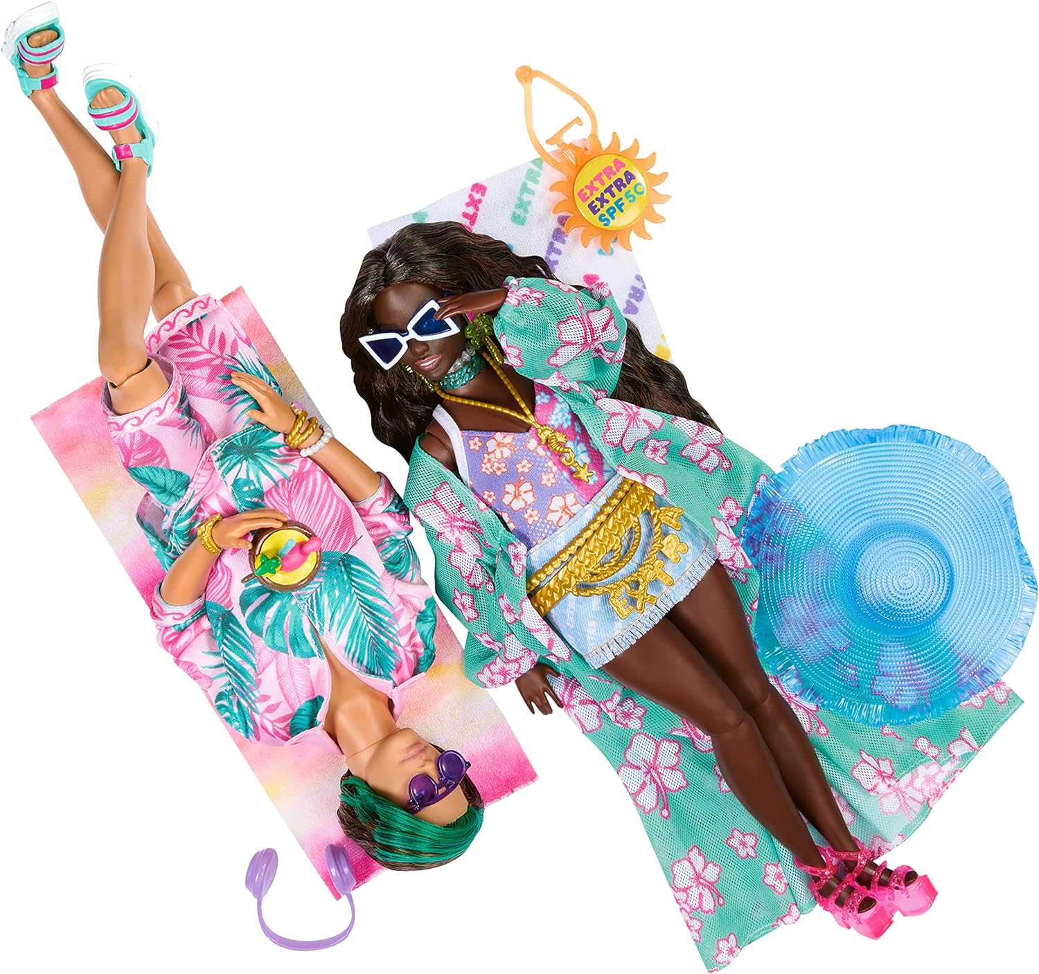 Кукла модельная Barbie Extra Fly Пляж HPB14 - фото 4