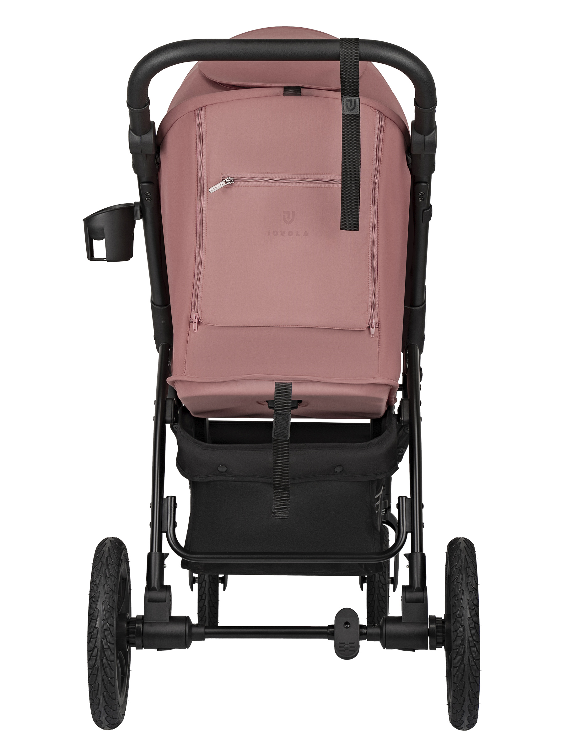 Коляска прогулочная JOVOLA SELENA Air 2025 с сумкой розовый - фото 22