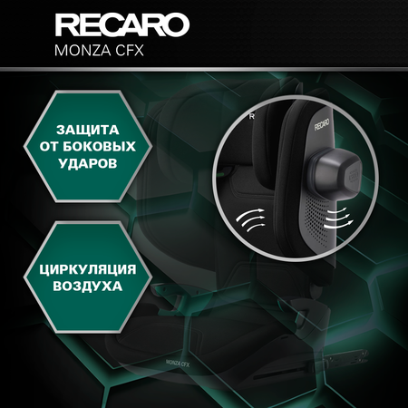 Автокресло Recaro Monza Compact Isofix 2/3 (15-36 кг) черный
