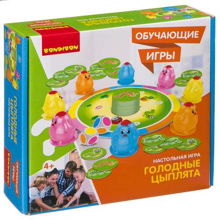 Настольная игра Bondibon детская Голодные Цыплята