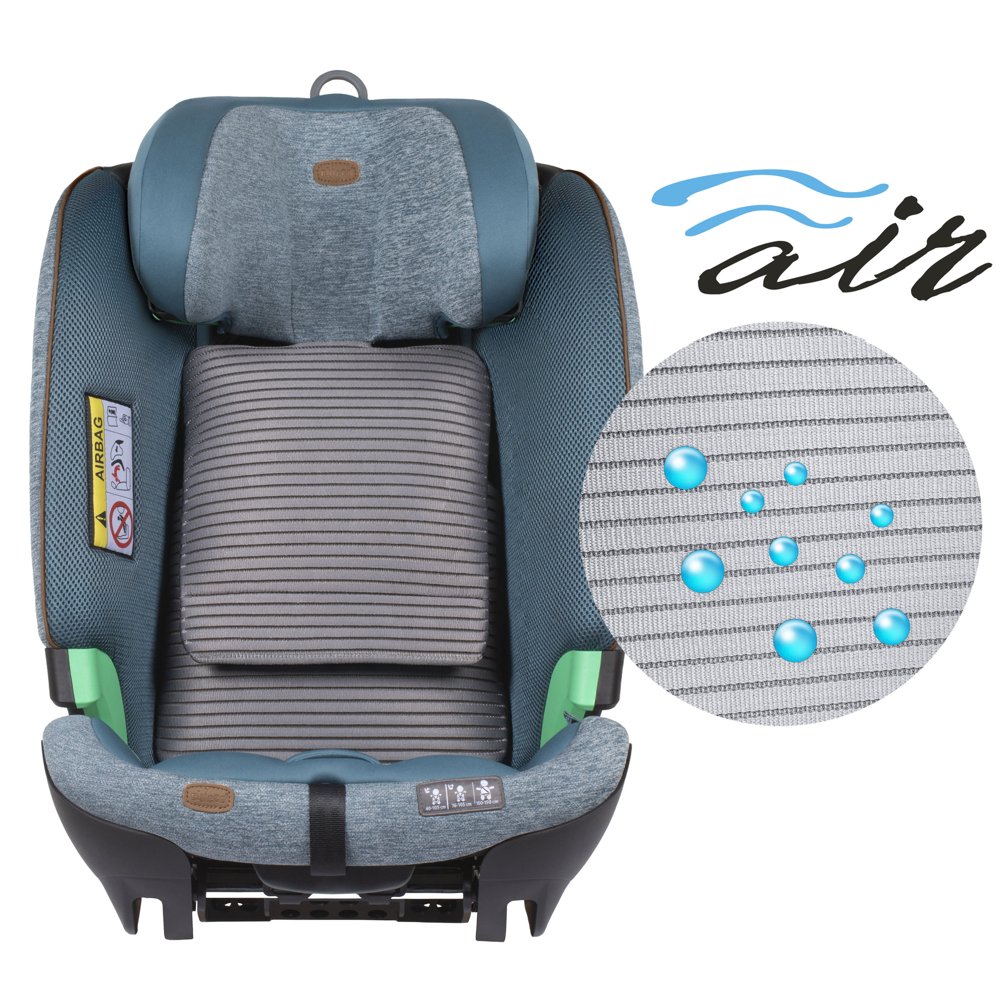 Автокресло Chicco Bi-Seat Air Isofix 0+/1/2/3 (0-36 кг) - фото 40