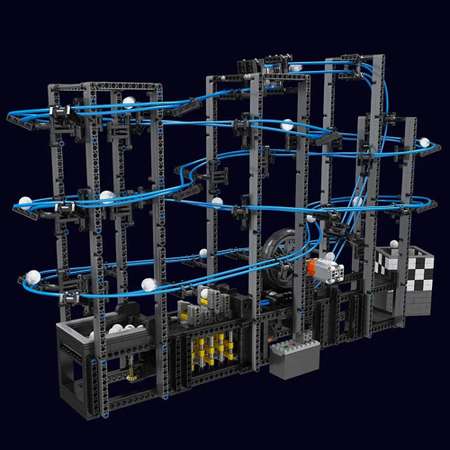 Конструктор Mould King Marble Run Забег шариков кинетический