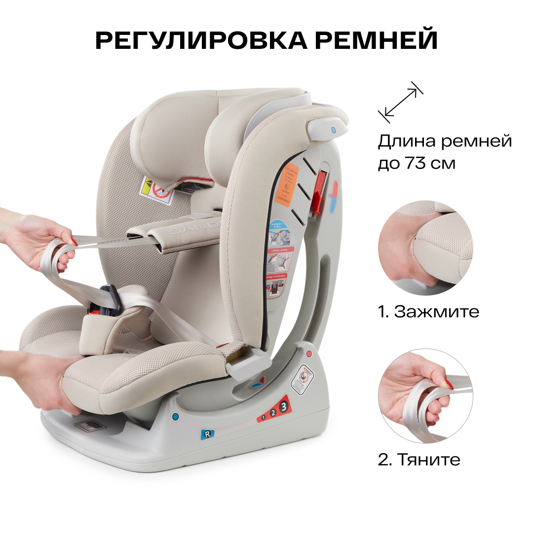 Автокресло Happy Baby Sandex 0+/1/2/3 (0-36 кг) - фото 4