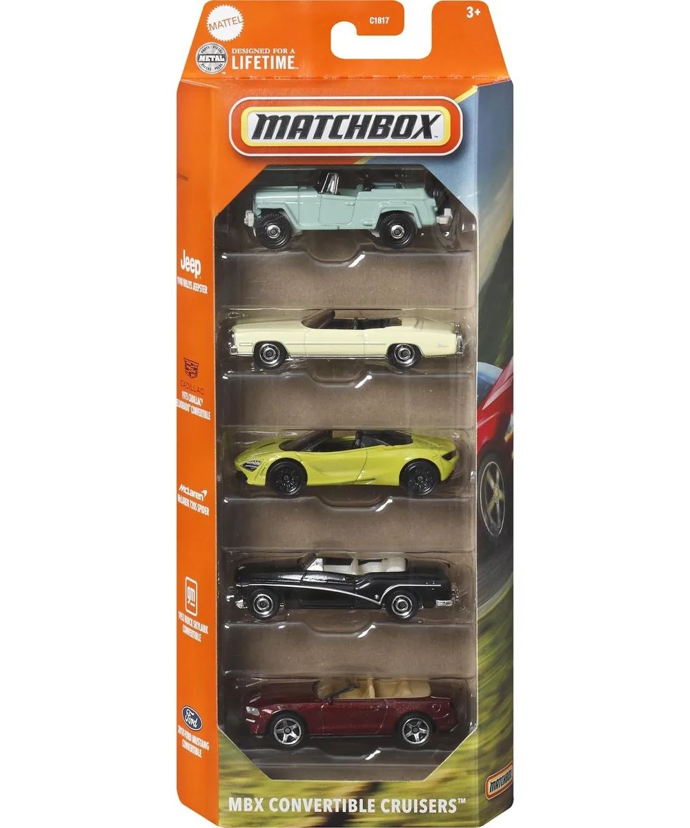 Игровой набор Matchbox MBX Convertible Cruisers 1:64 C1817/JBX30 - фото 9