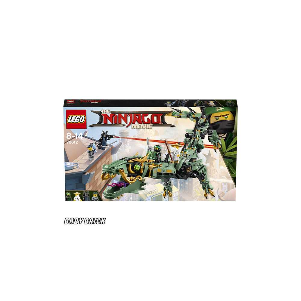 Конструктор LEGO NINJAGO Дракон Зелёного Ниндзя 70612 544 дет. - фото 1