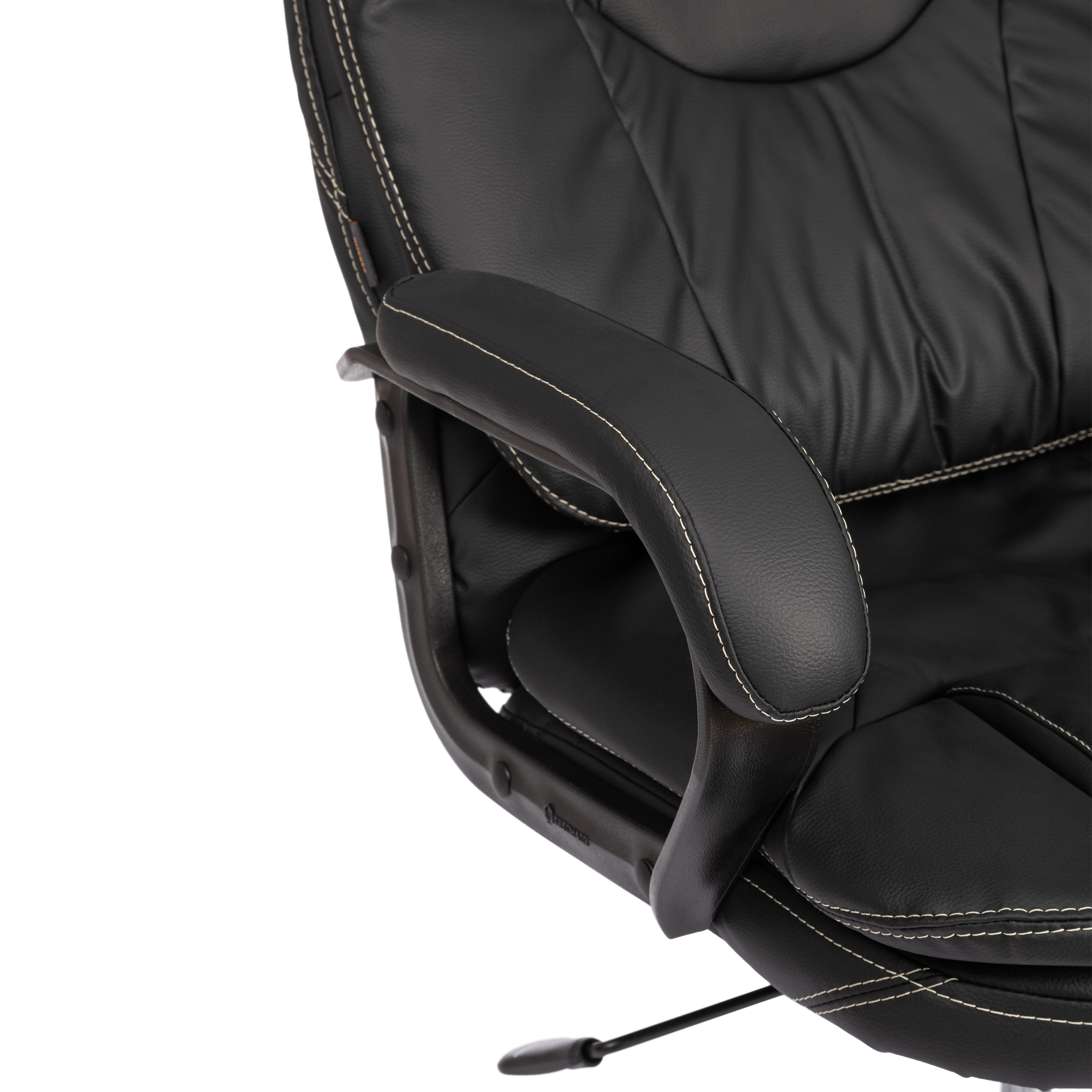 Компьютерное кресло TETCHAIR Комфорт Люкс кож/зам черный - фото 12