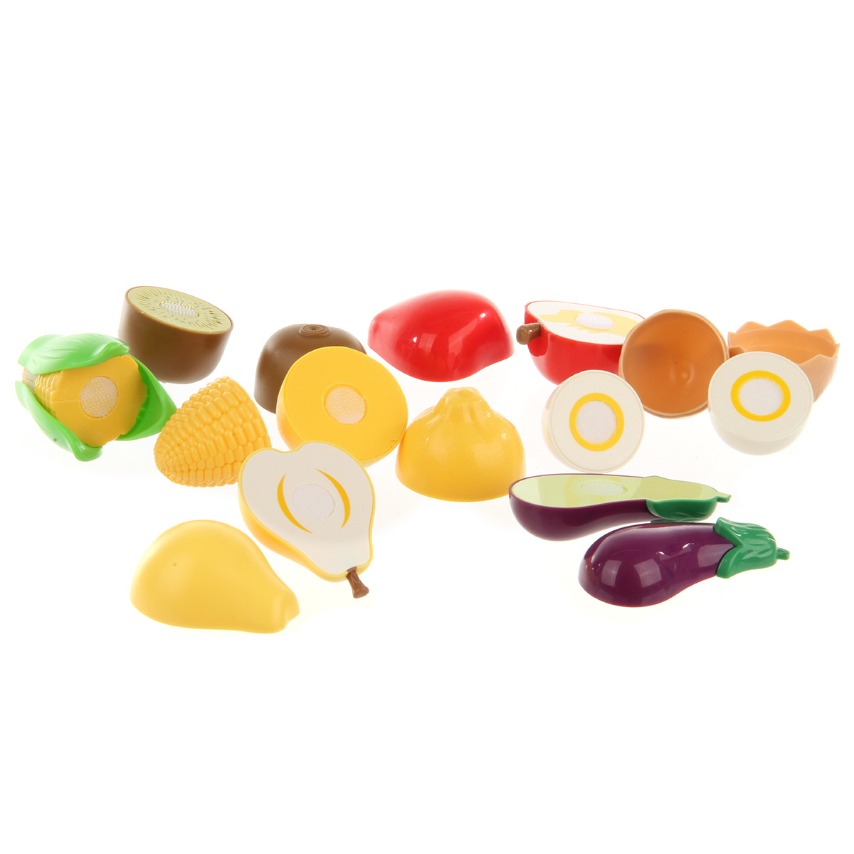 Игровой набор Veld Co тележки и корзинки, прилавок, касса, продукты - фото 7