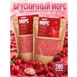 Морс «Брусничный» АРСАНИЯ быстрого приготовления 280 гр.