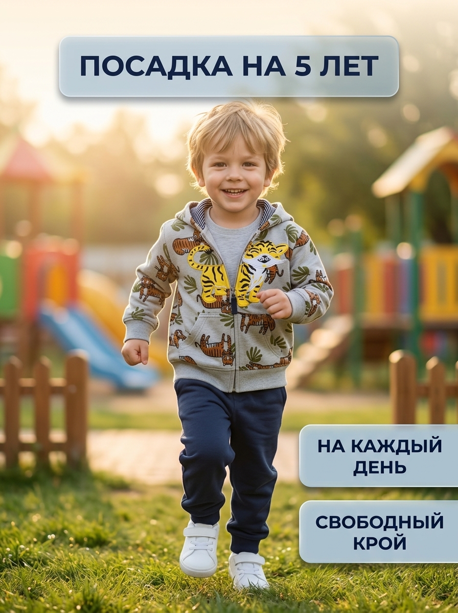 Костюм Bambooland GreyTiger-costume - фото 4