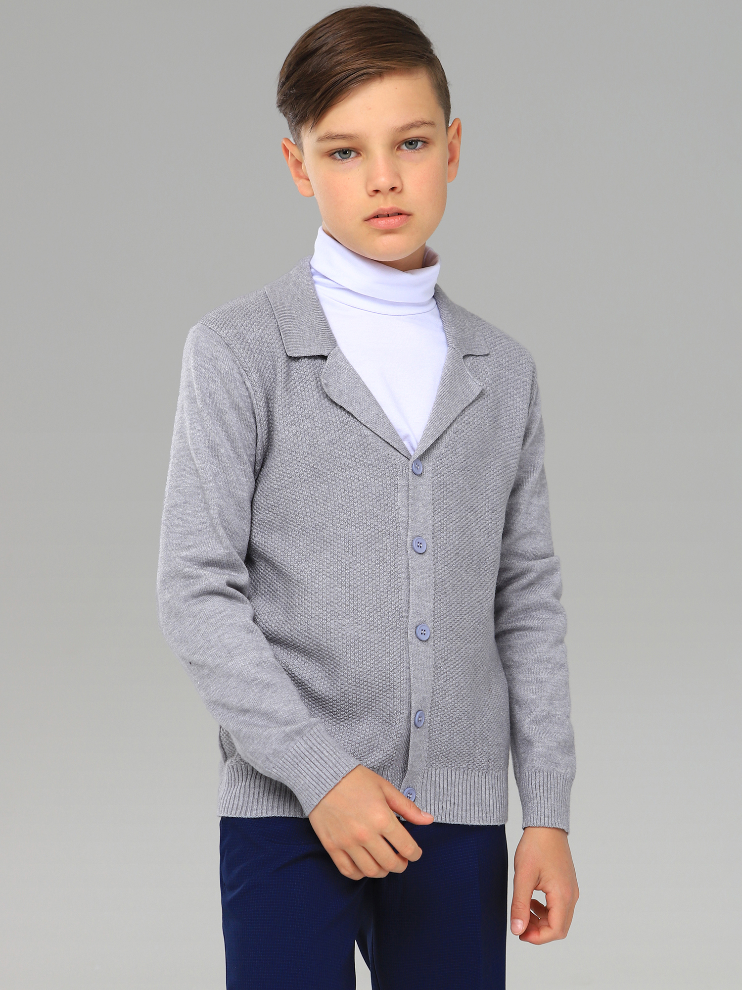 Кардиган СИНЯЯ МОДА VEGAMY5002A-B39 - фото 8