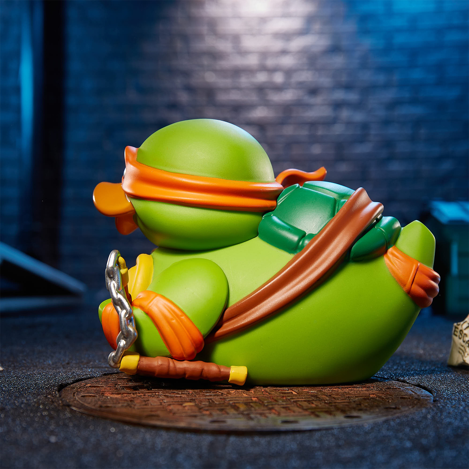 Фигурка Ninja Turtles(Черепашки Ниндзя) Утка Tubbz Микеланджело Box - фото 7