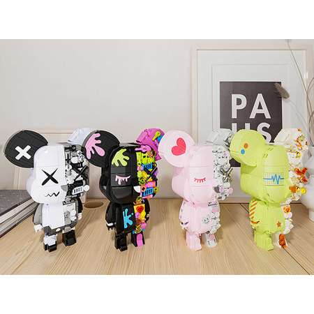 Конструктор JAKI Bearbrick: Gamma grey