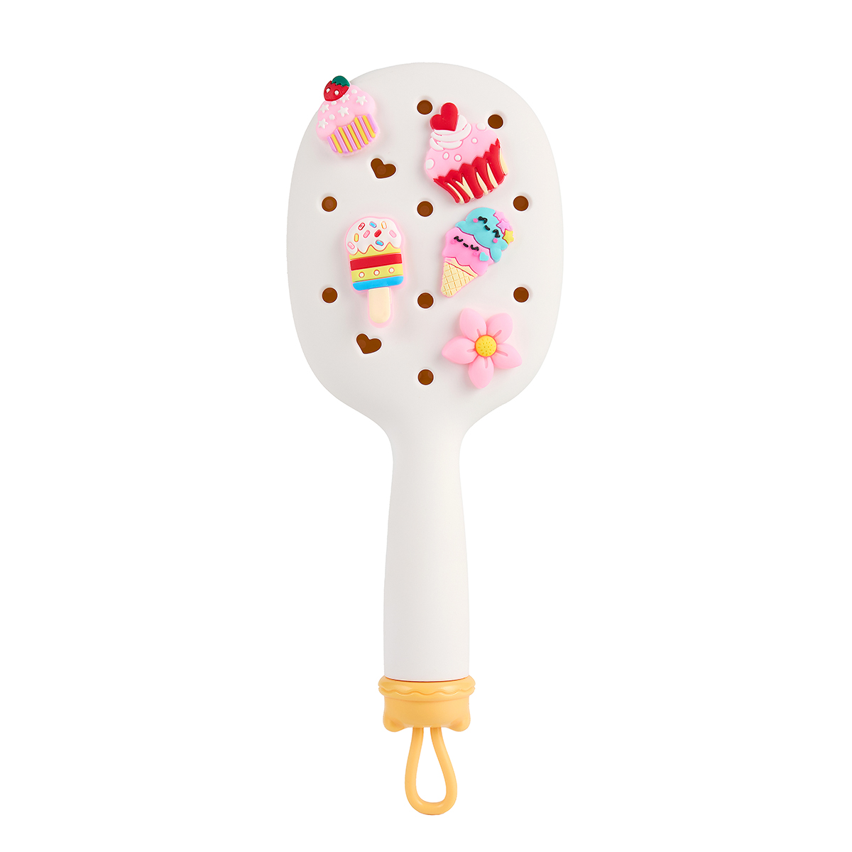 Solomeya Набор украшений для расчески, Мороженое, 5 шт./Set of charms for hair brush, Ice Cream, 5 pcs. - фото 11