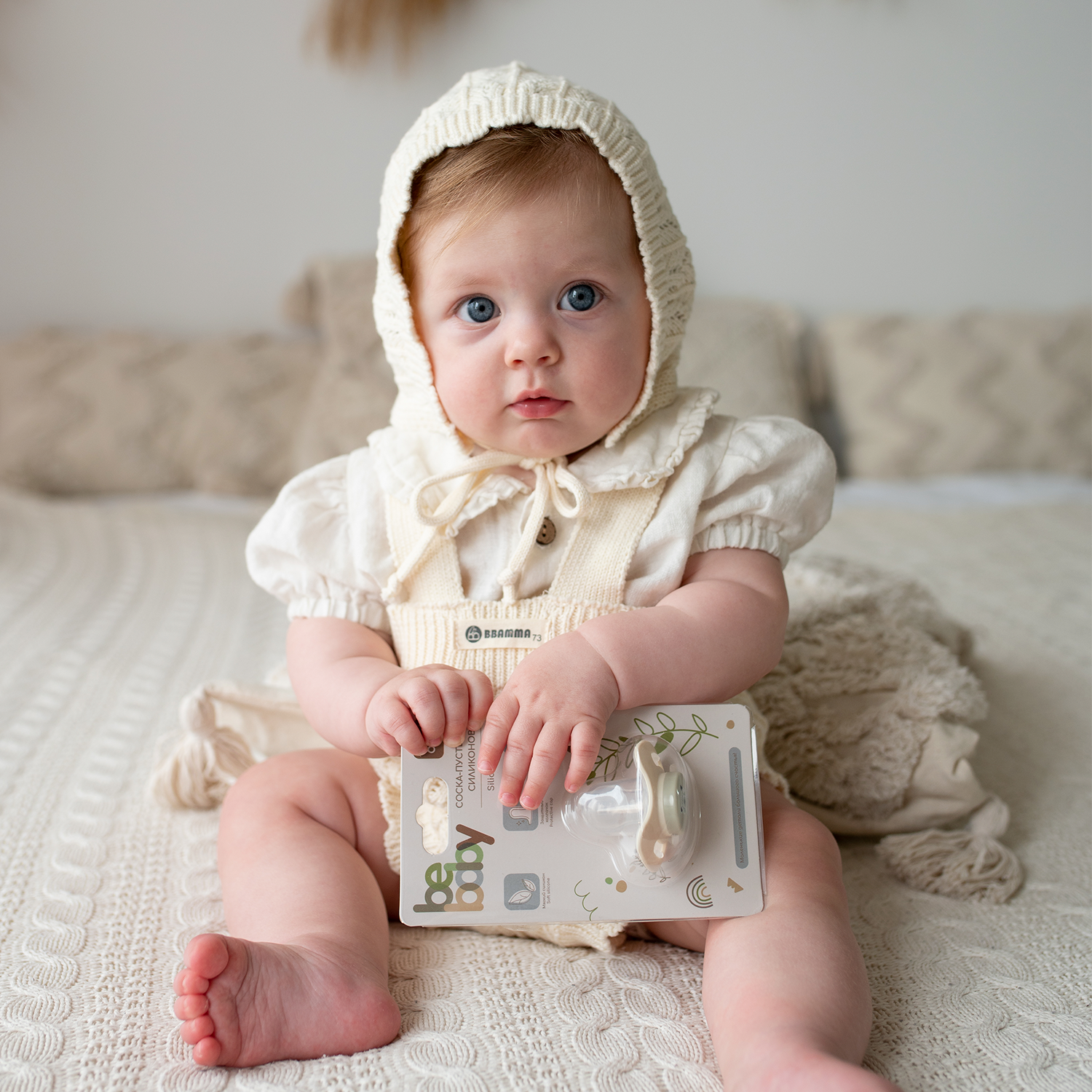 Пустышка Be Baby силикон классическая от 0 мес. 1 шт. - фото 6