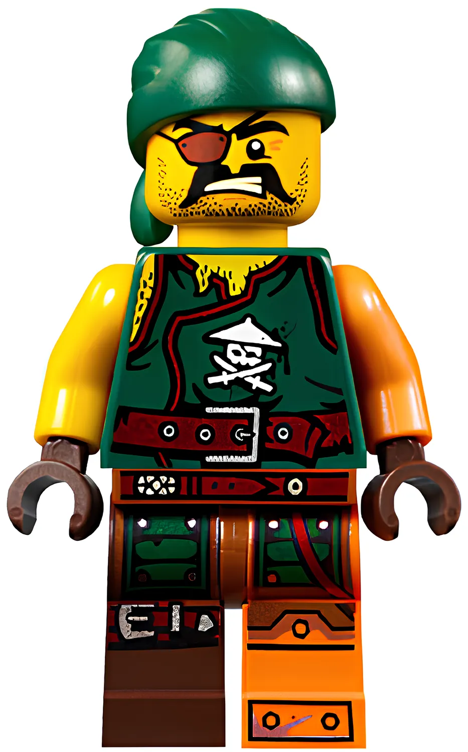 Изображение товара LEGO Ninjago Коллекционная минифигурка Sqiffy Njo203 без банданы Изображение товара LEGO Ninjago Коллекционная минифигурка Sqiffy Njo203 без банданы