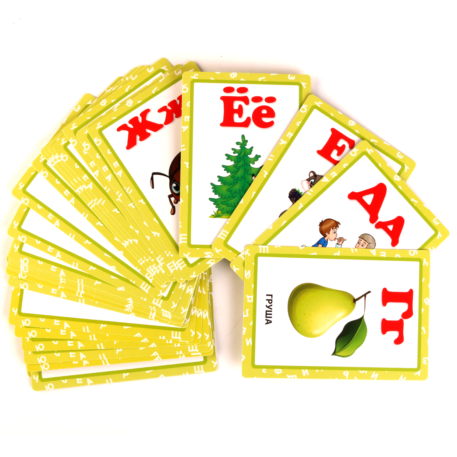 Настольная игра Умные игры Карточки Букварь - фото 3